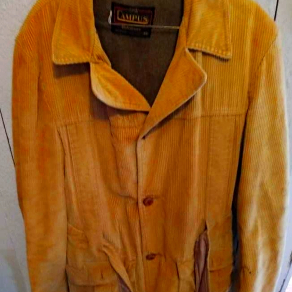 Vintage men's jacket leather
